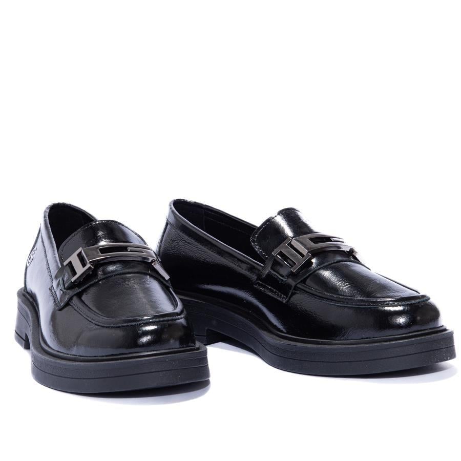 Gusse Selven Kadın Hakiki Rugan Deri Loafer Ayakkabı 2121G