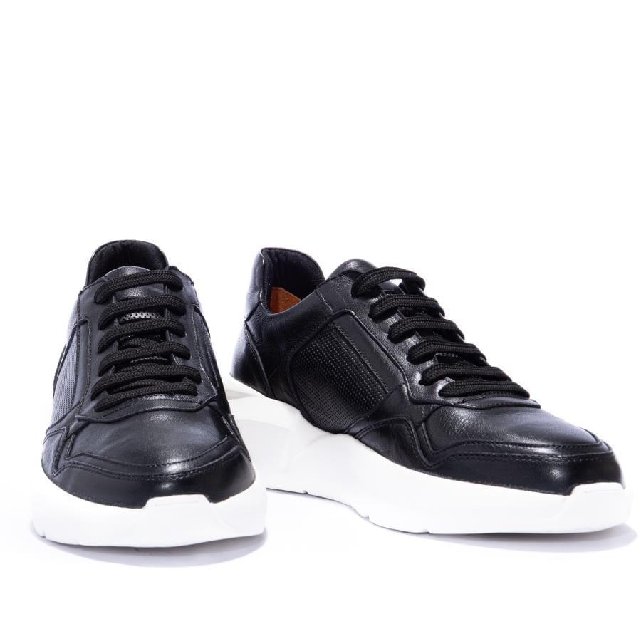 Gusse Sheldon Erkek Hakiki Deri Sneaker Ayakkabı 251011