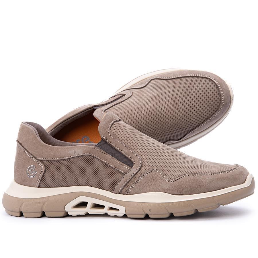 Gusse Stew Hakiki Nubuk Deri Günlük Ayakkabı 256072-1