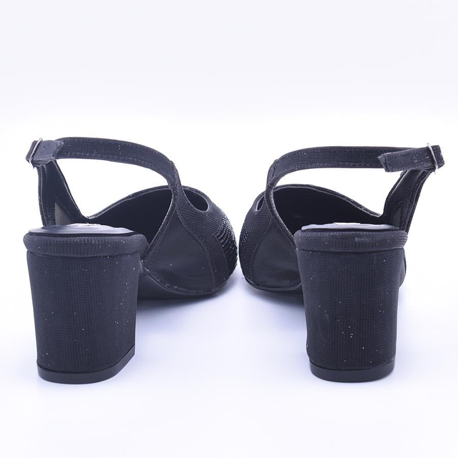 Gusse Surrina Kadın Simli Abiye Sandalet 7025-5