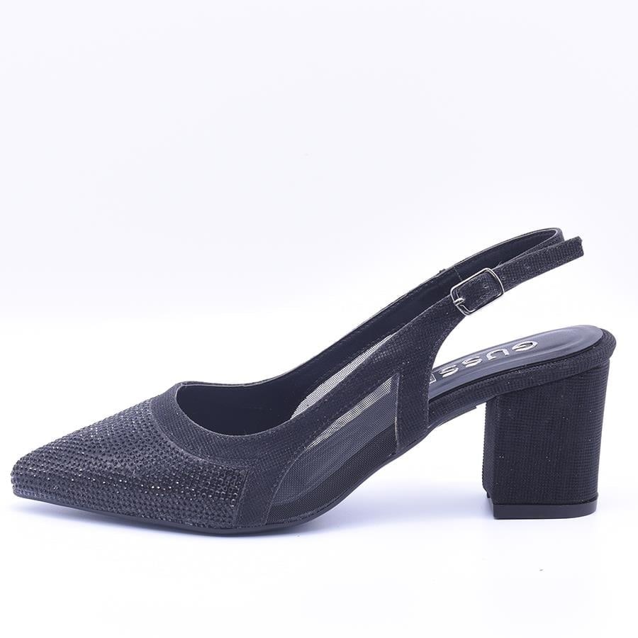 Gusse Surrina Kadın Simli Abiye Sandalet 7025-5