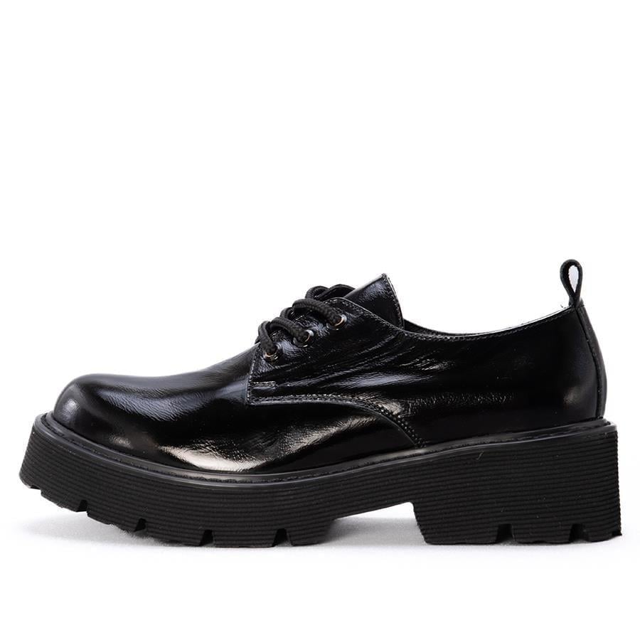 Gusse Trancy Kadın Hakiki Rugan Deri Günlük Ayakkabı 104107-3