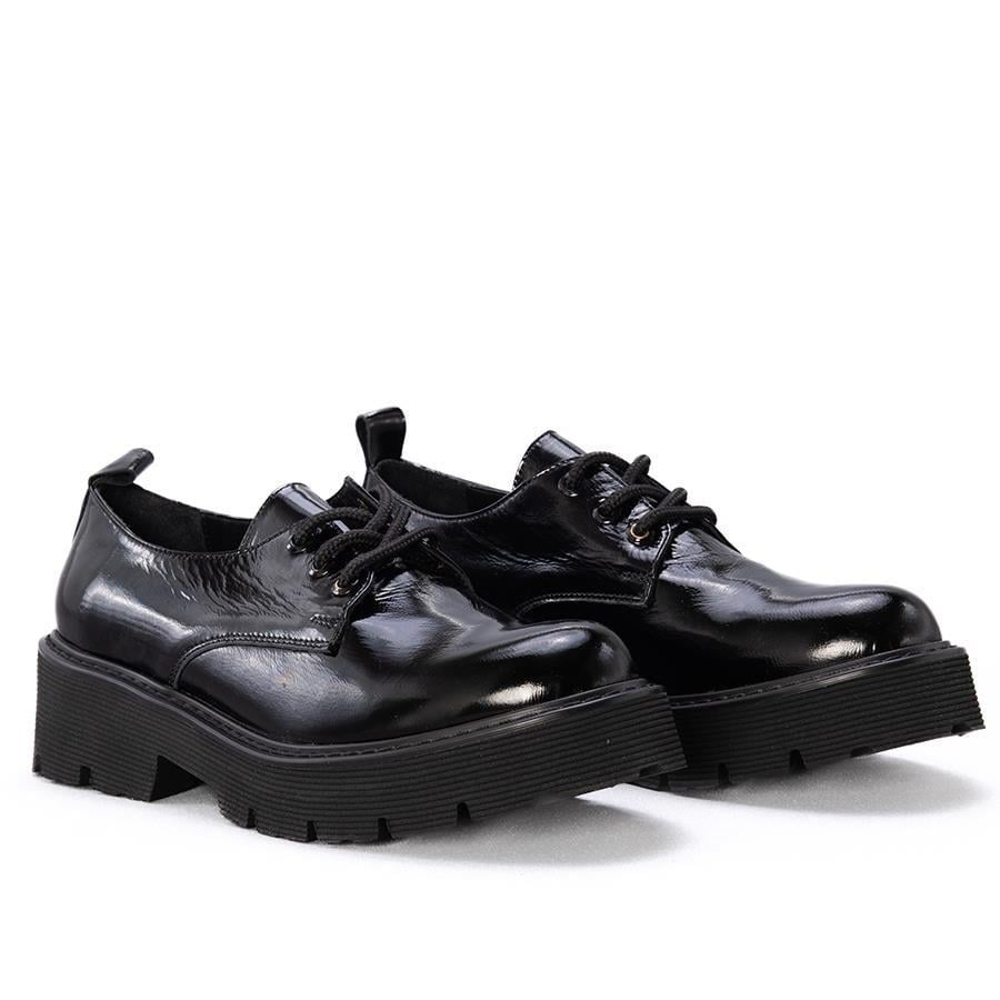 Gusse Trancy Kadın Hakiki Rugan Deri Günlük Ayakkabı 104107-3