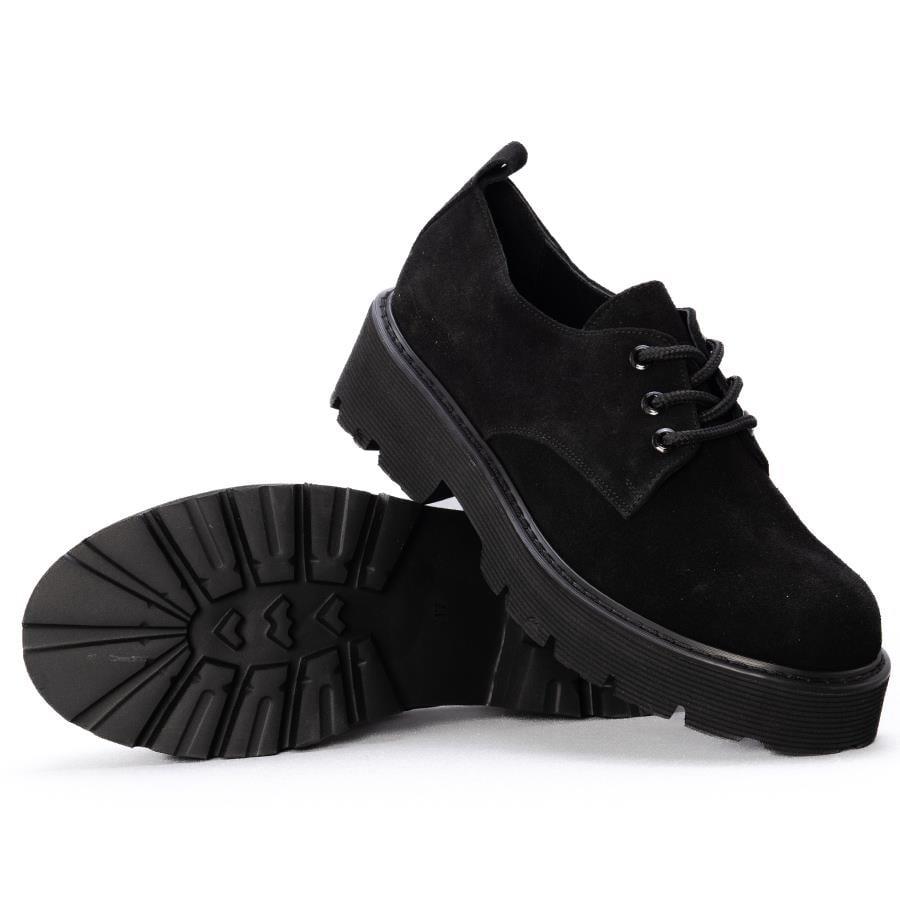 Gusse Trancy Kadın Hakiki Süet Deri Günlük Ayakkabı 104107-2