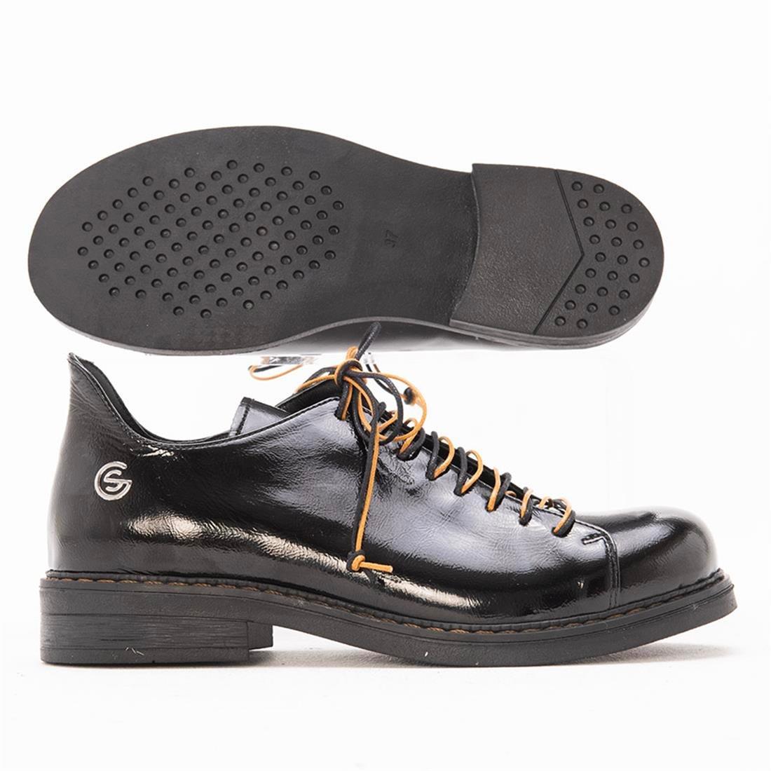 Gusse Vıola Kadın Hakıkı Rugan Derı Ayakkabı 730-3