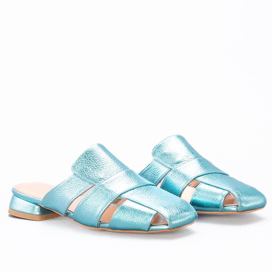 Gusse Yulia Kadın Hakiki Deri Abiye Terlik K1597