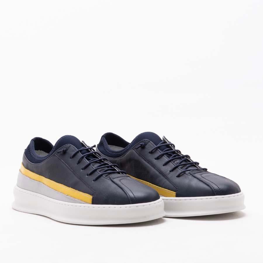 GUSSE ZACK ERKEK  HAKIKI DERI SNEAKER AYAKKABI 9011