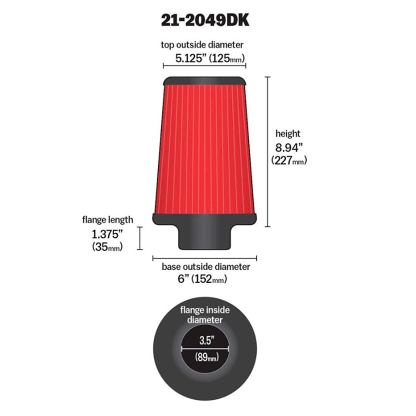 AEM  21-2049DK  HAVA FİLTRESİ