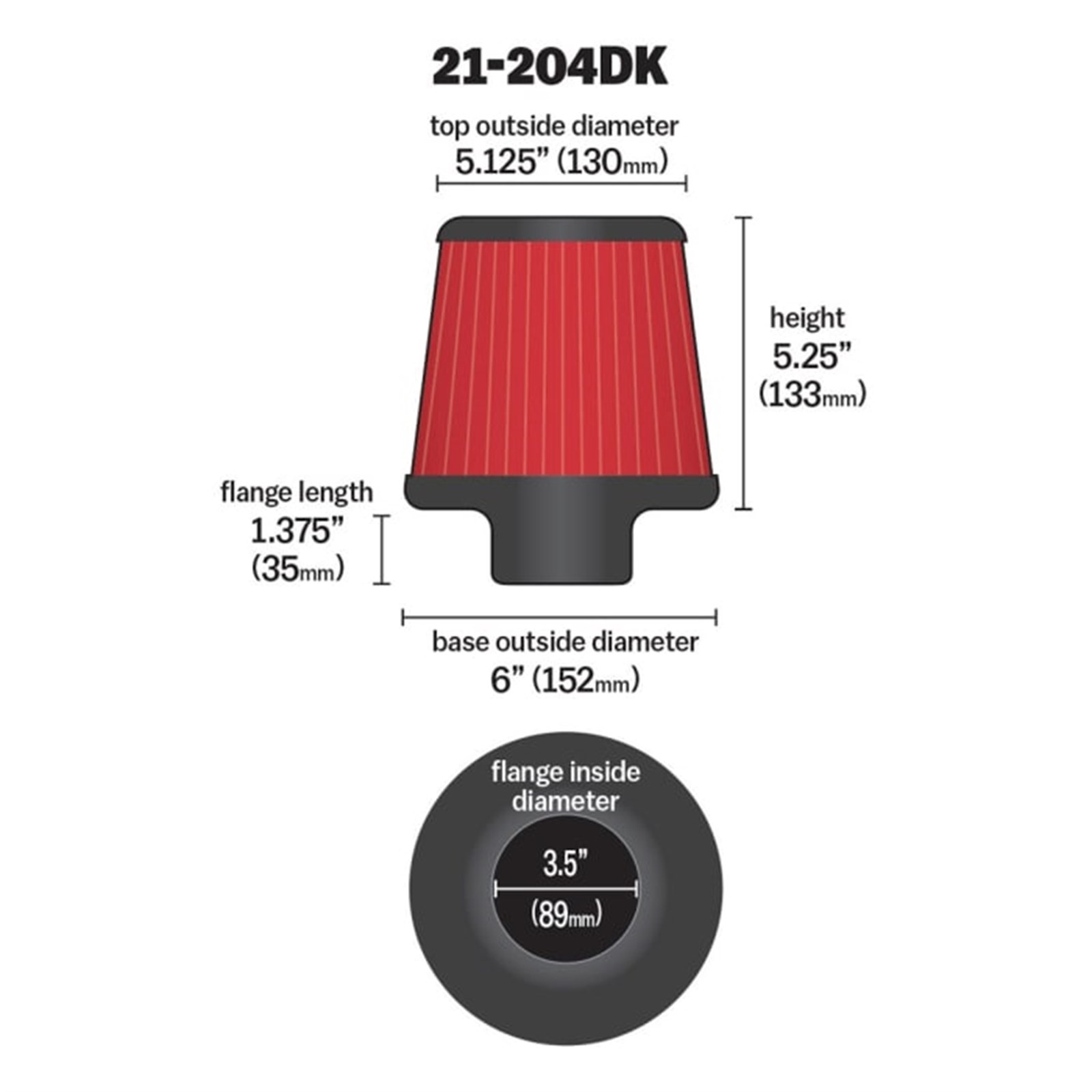 AEM  21-204DK  HAVA FİLTRESİ
