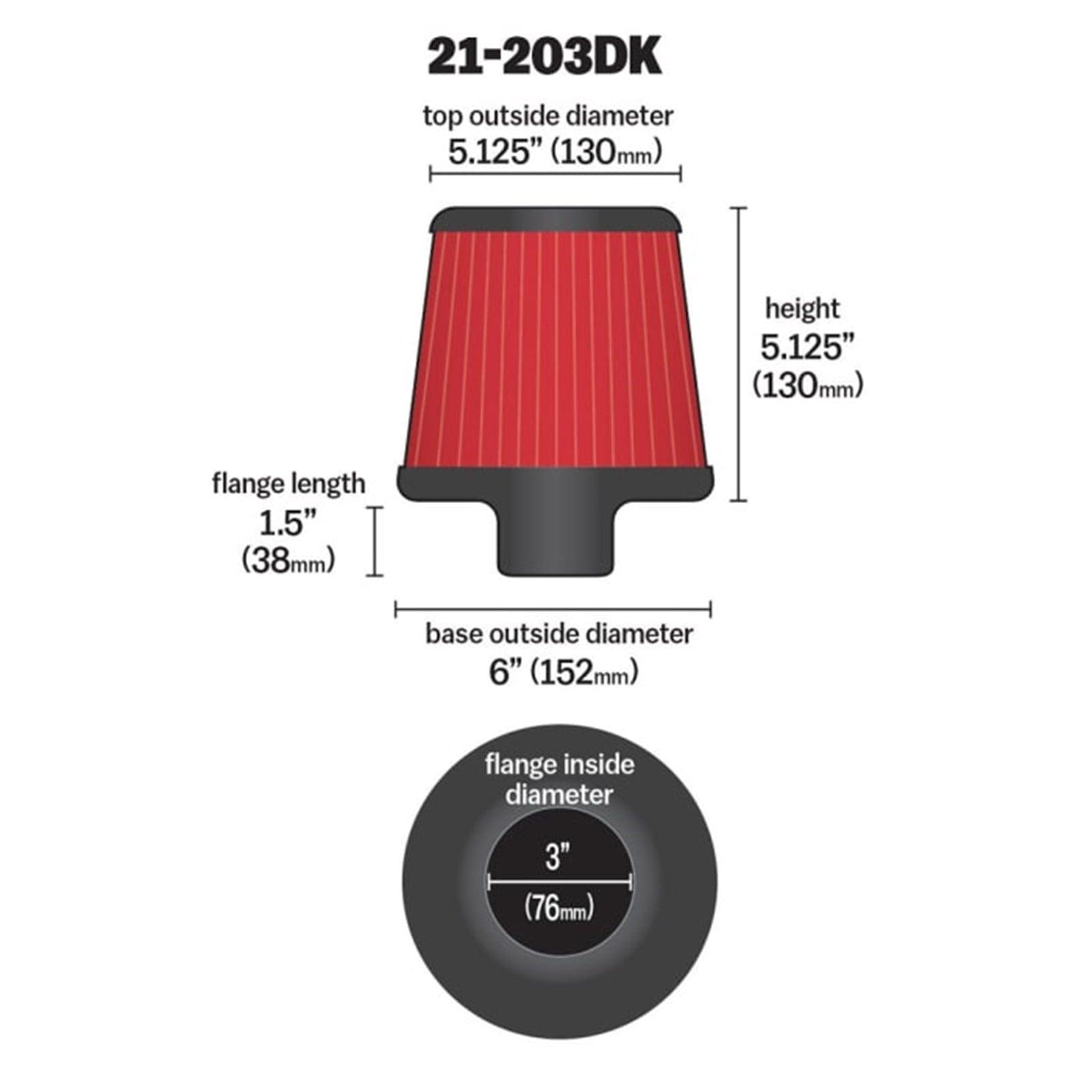 AEM  21-21-203DK HAVA FİLTRESİ