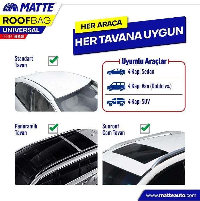 ARAÇ ÜSTÜ TAVAN ÇANTASI