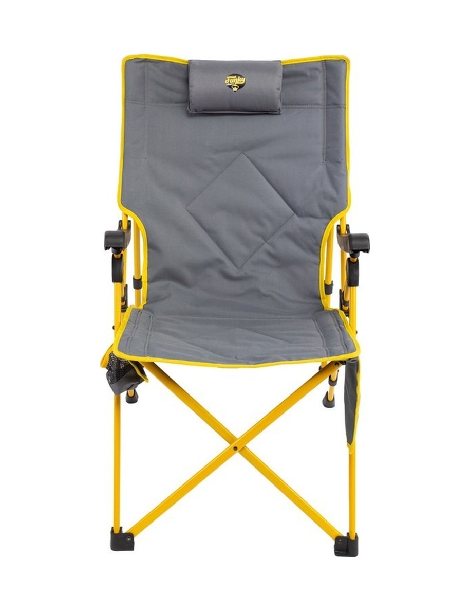 Comfort 3 Kademeli Katlanabilir Kamp Sandalyesi Gri