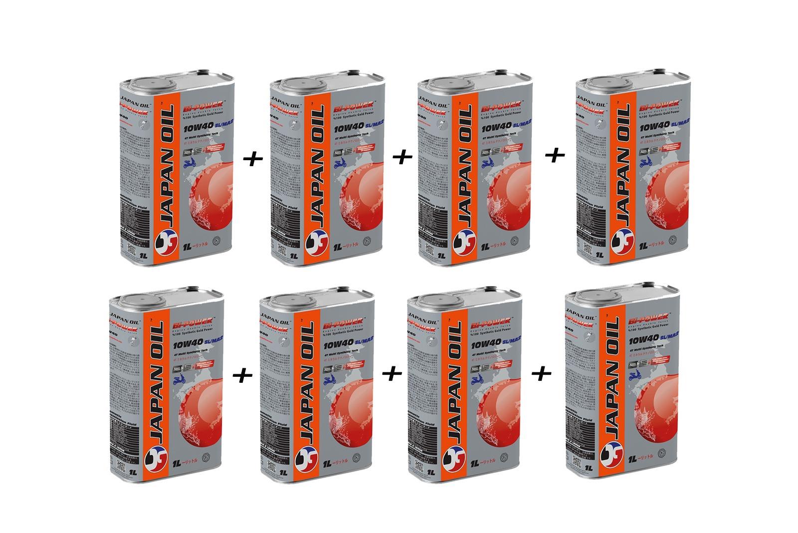 JAPAN 4T 10W40 SL/MA2 ORANGE 1 LT
