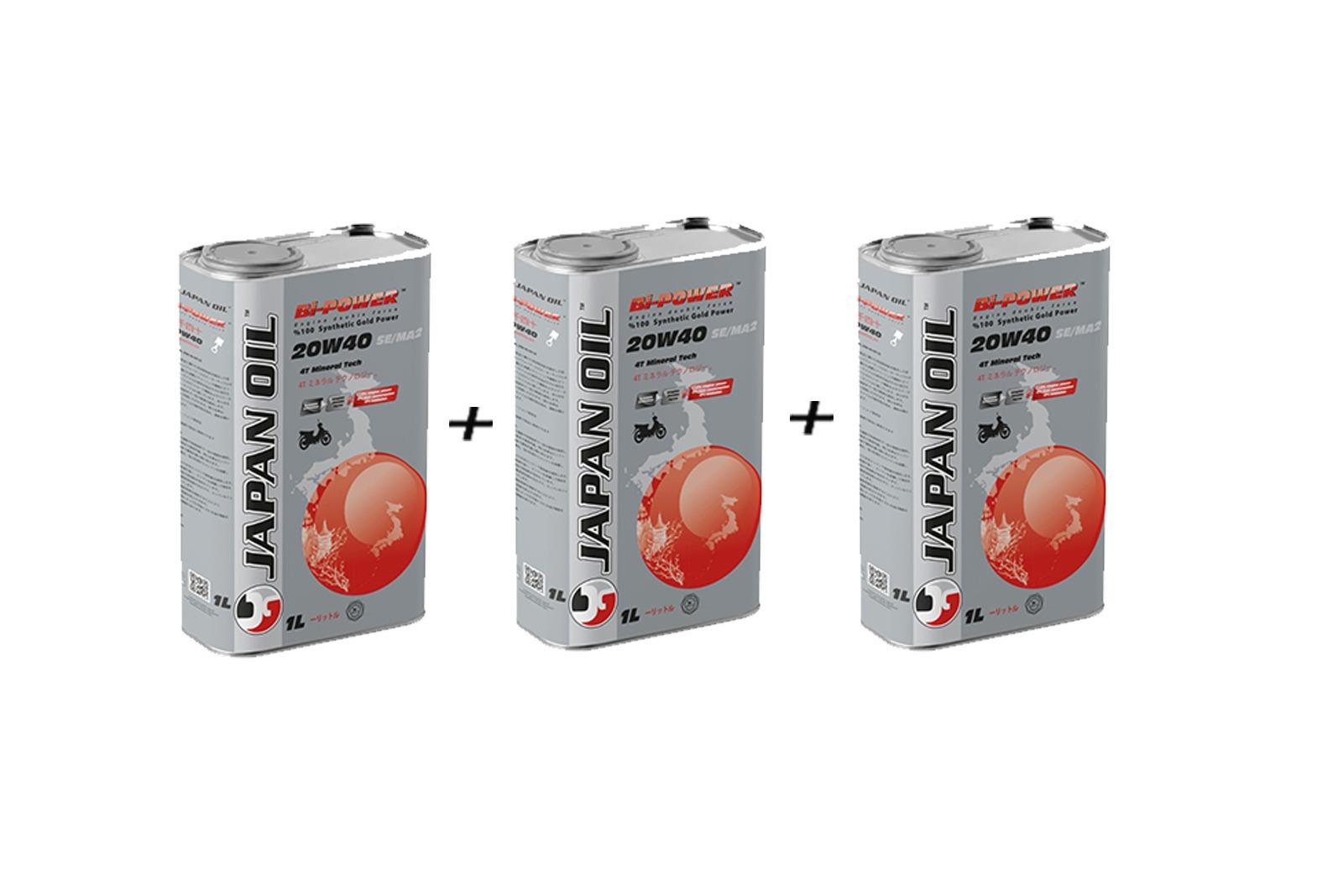 JAPAN 4T 20W40 SE/MA GREY 1 LT