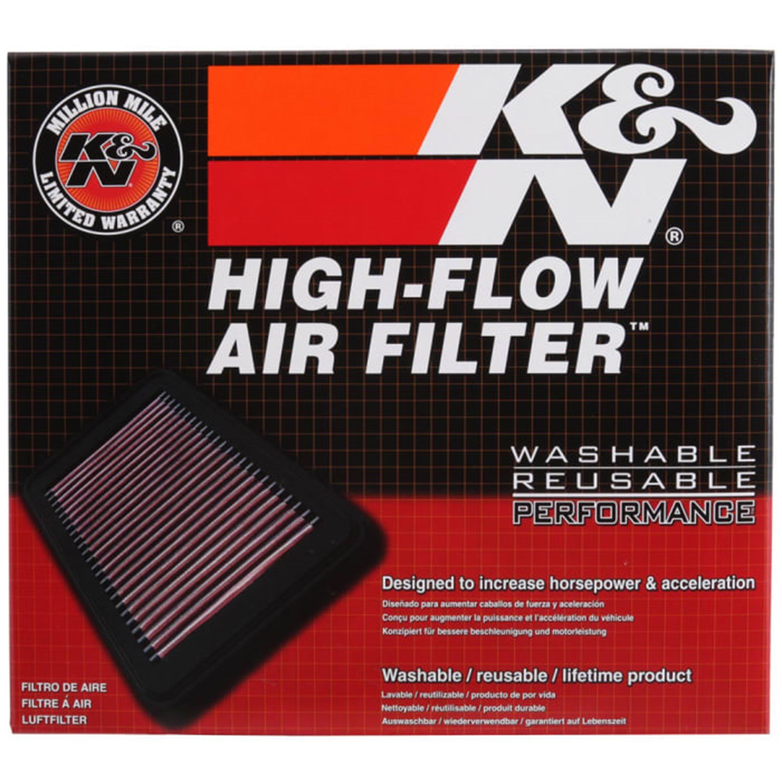 K-N  33-2402  HAVA FİLTRESİ