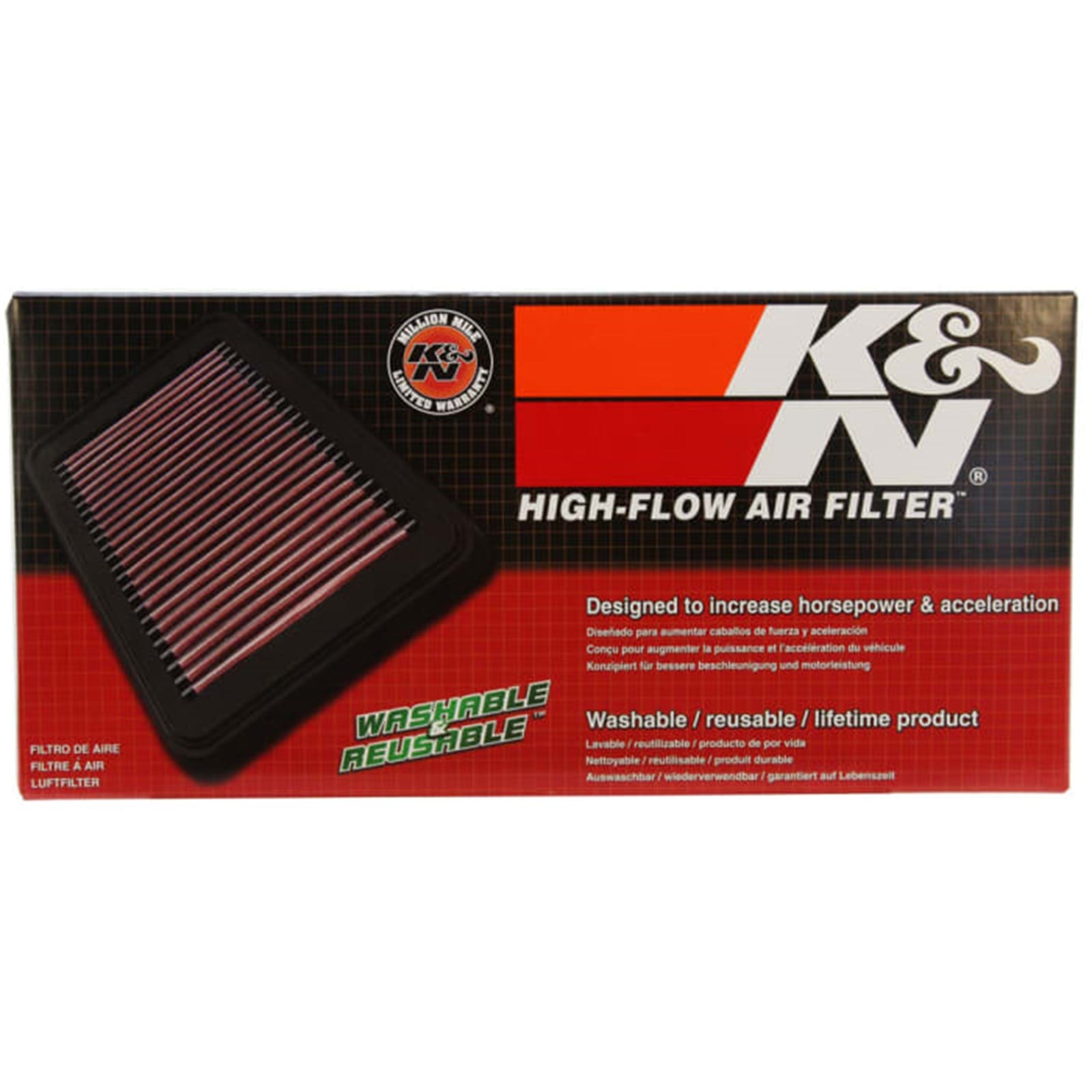 K-N  33-2593 HAVA FİLTRESİ