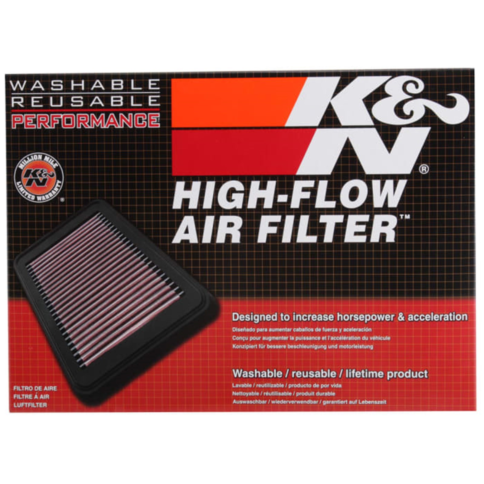 K-N  33-2983 HAVA FİLTRESİ