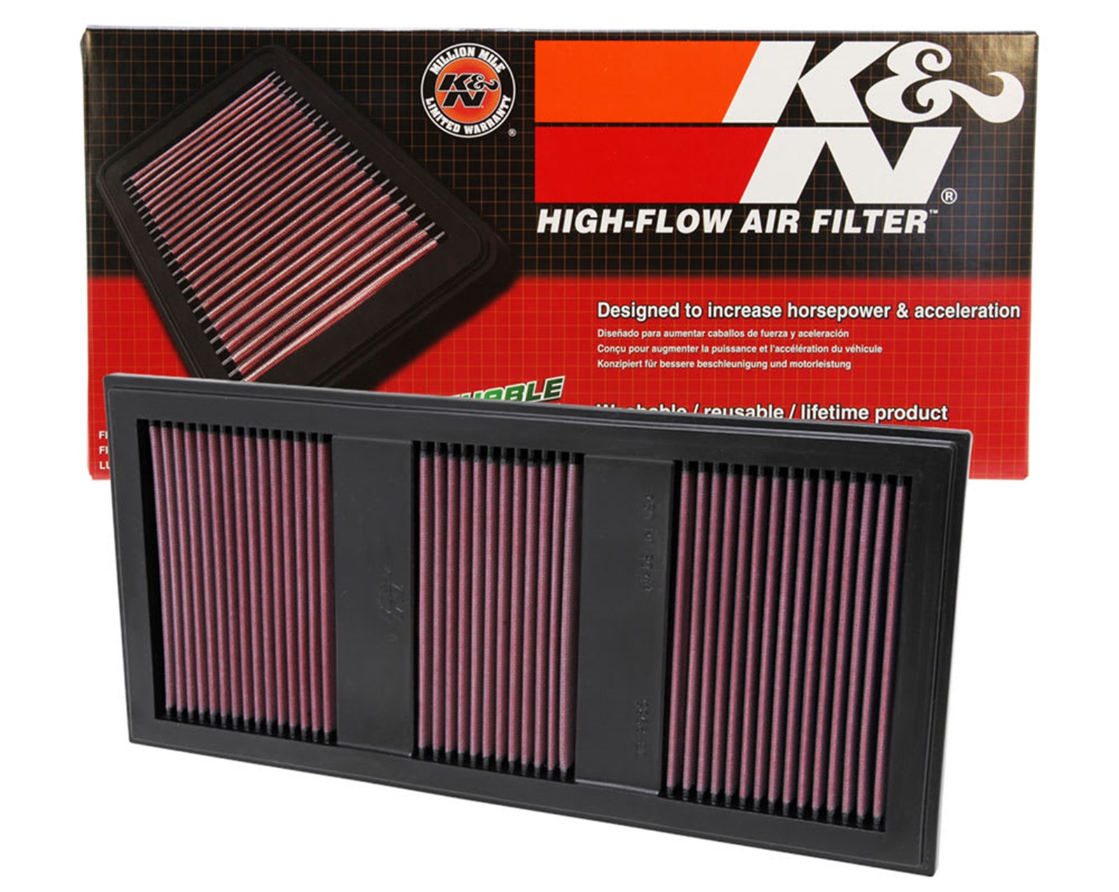 K-N  33-2985 HAVA FİLTRESİ