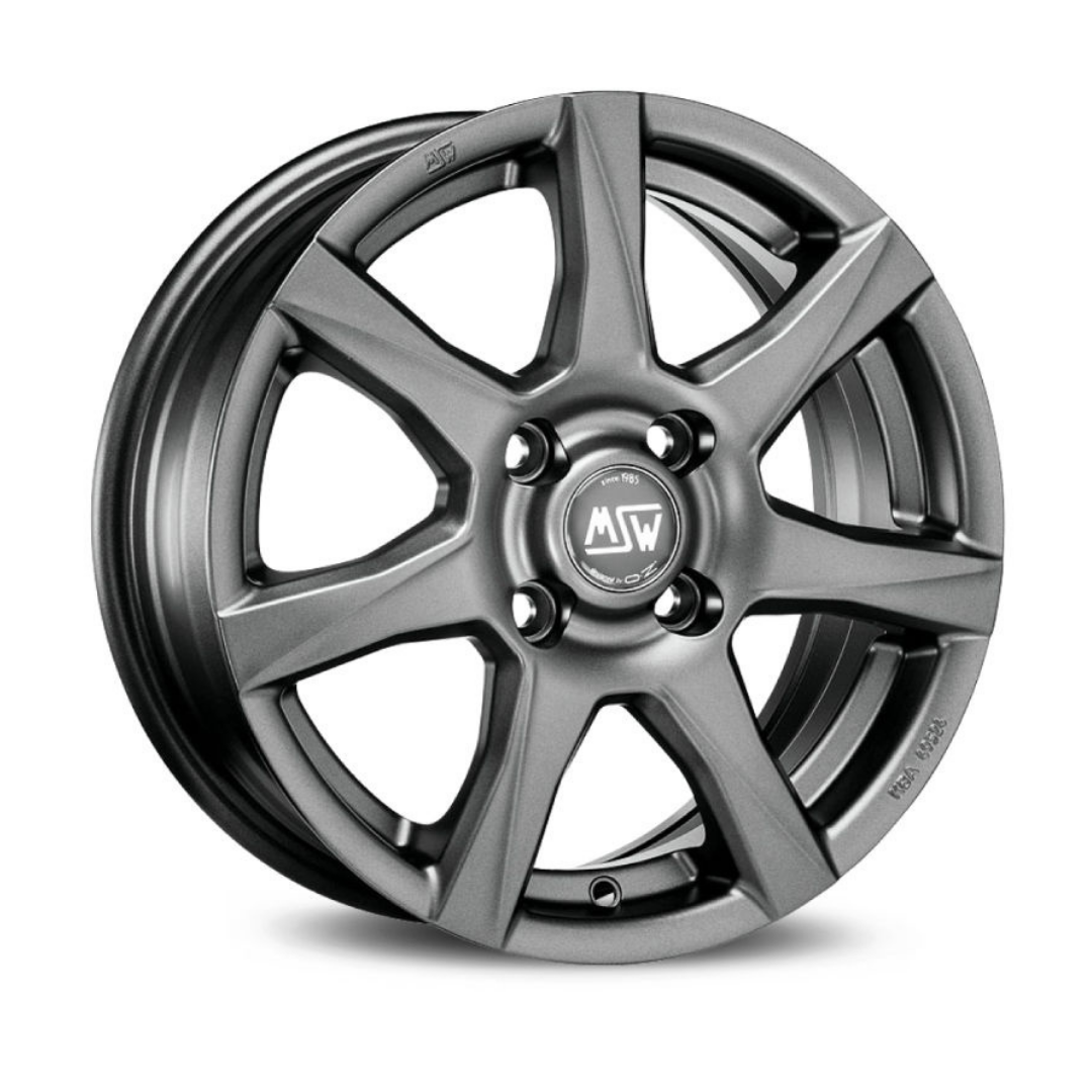 MSW 77 4X100 6X15 ET 35 CB 63,3 MATT DARK GREY