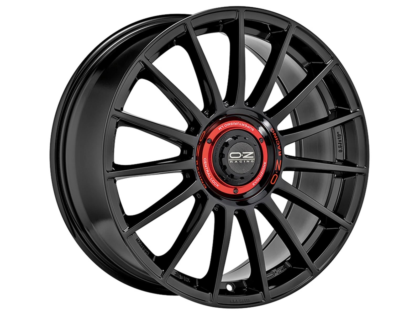 SUPERTURISMO EVOLUZ. 8,5X19 5X112 ET:44 GLOSS BLAC