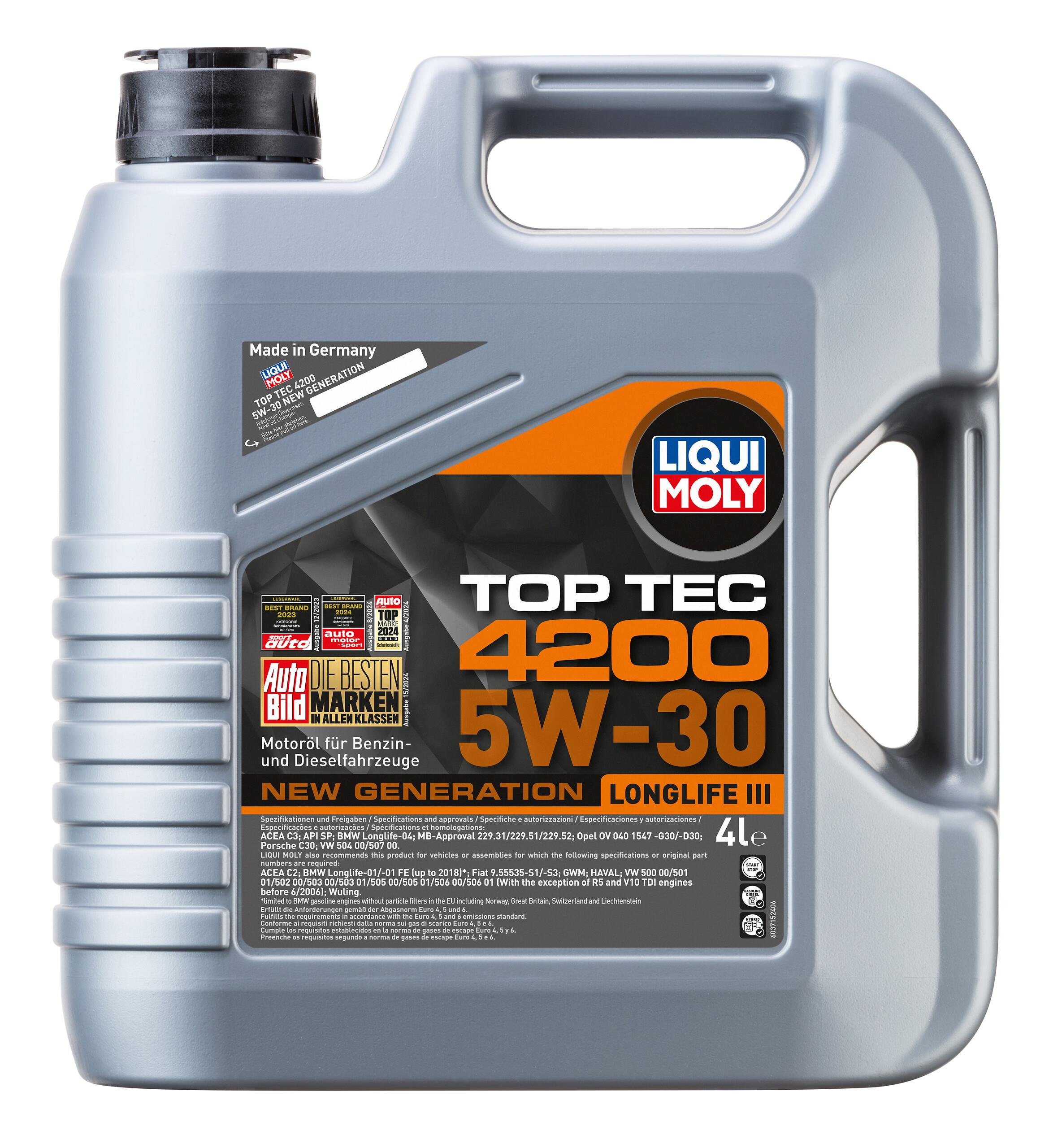 TOP TEC 4200 5W-30 NEW GENERATION 4L