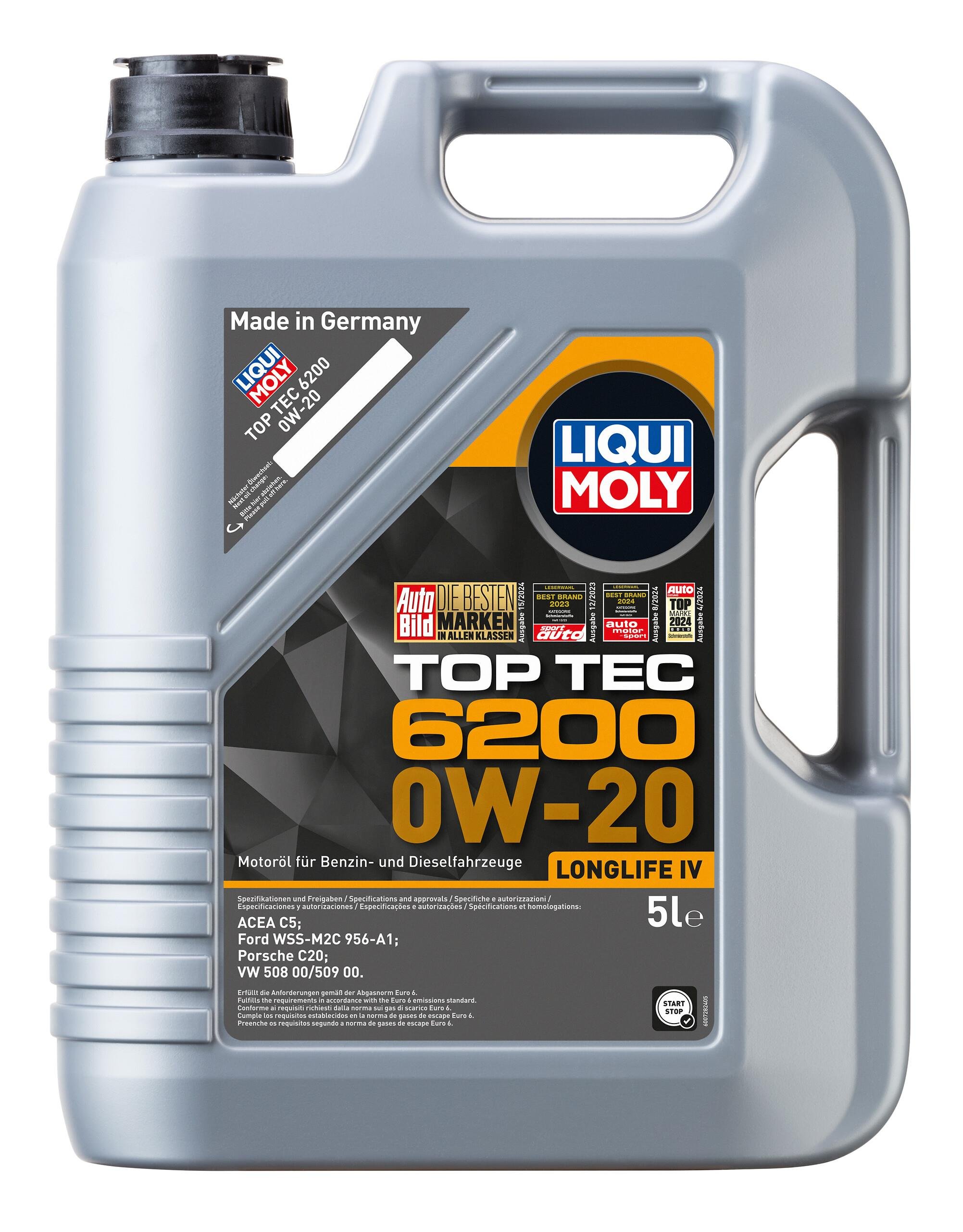 TOP TEC 6200 0W20 5L