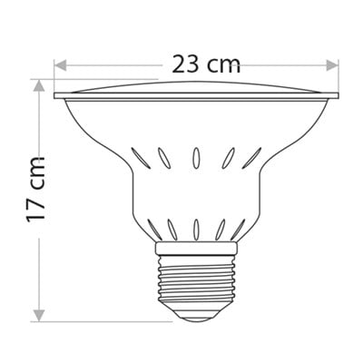 CT1150 NEPTÜN 36W SARI LED AMPUL E27 CATA