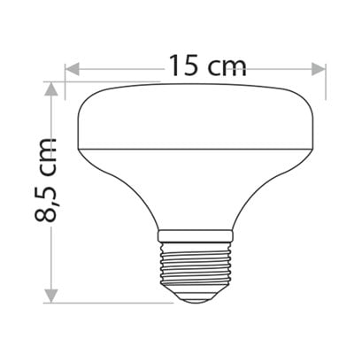 CT1156 UFO 20W BEYAZ LED AMPUL E27 CATA