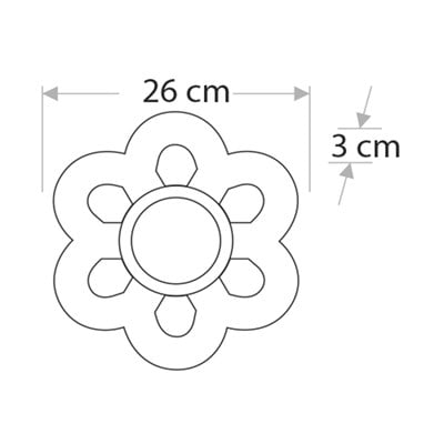 CT1160 PAPATYA 35W BEYAZ LED AMPUL E27 CATA