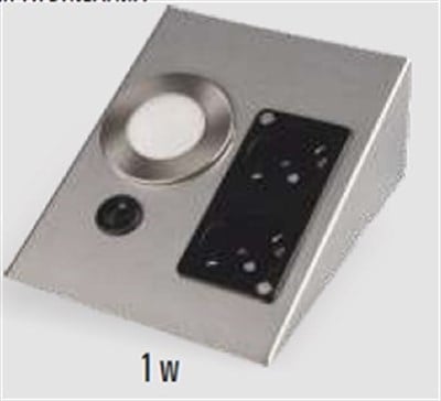 CT5110 1W BEYAZ LEDLİ ÇİFT PRİZLİ TEZGAH AYDINLATMA CATA