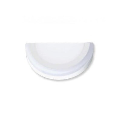 CT5157 OKYANUS YARIM AY LEDLİ 12W BEYAZ SIVA ÜSTÜ APLİK CATA