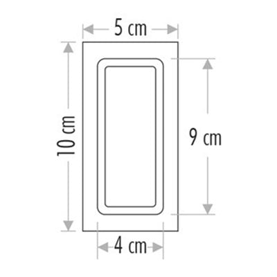 CT5178 3W BEYAZ LEDLİ PANEL KORİDOR ARMATÜRÜ KASALI CATA