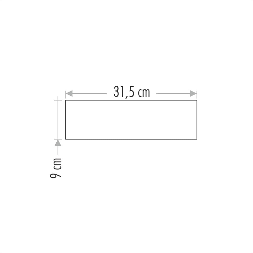 CT5213S 12W PENGUEN SARI IŞIK SIVA ÜSTÜ LEDLİ APLİK CATA (SİYAH KASA)