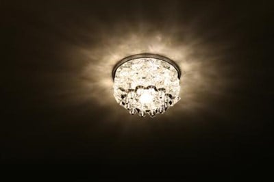 CT6597 GÜL KRİSTAL CAM SPOT CATA