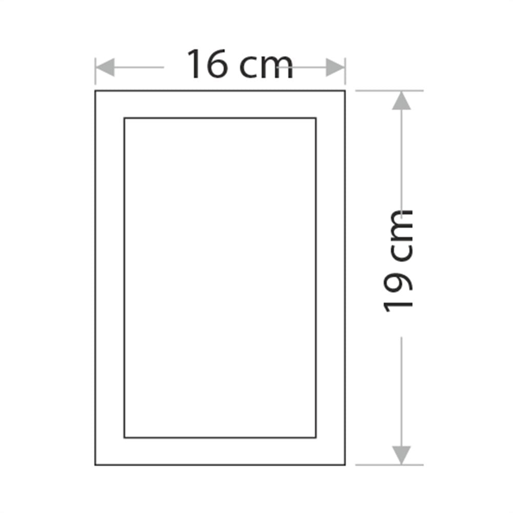 CT7075 12W SARI IŞIK SIVA ÜSTÜ LEDLİ APLİK CATA