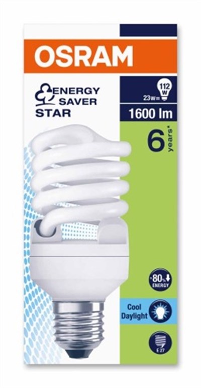 DSTAR MİNİTWİST T2 23W/865 E27 SPİRAL OSRAM