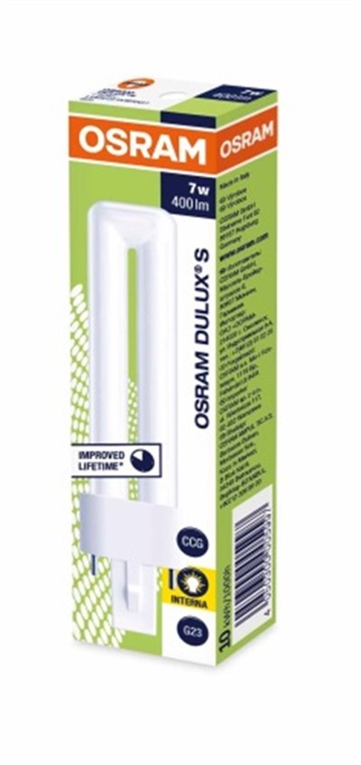 DULUX S 7W/827 (2 PİMLİ) OSRAM