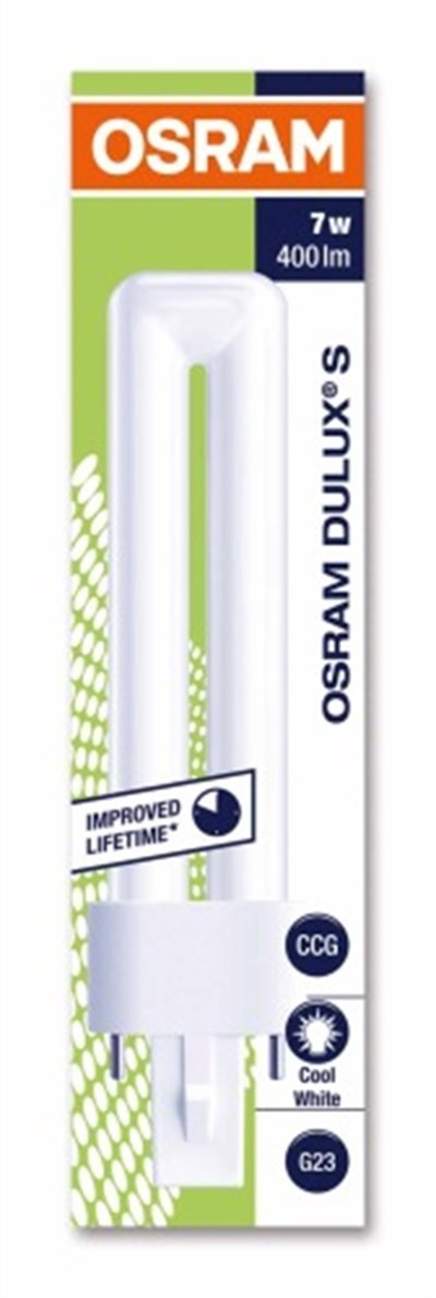 DULUX S 7W/840 (2 PİMLİ) OSRAM