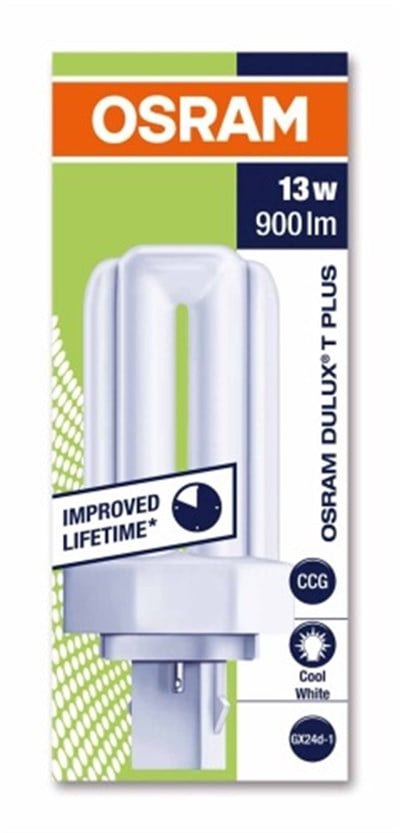 DULUX T PLUS 13W/830 (2 PİMLİ) OSRAM