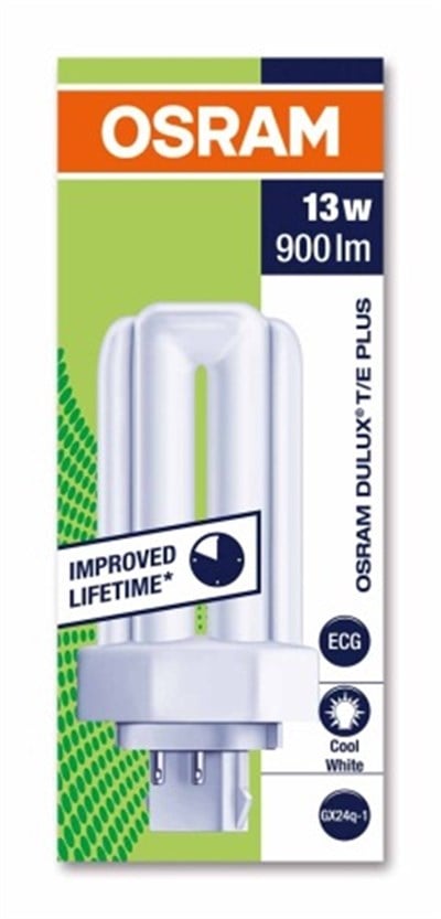 DULUX T/E PLUS 13W/840 (4 PİMLİ) OSRAM