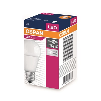 OSRAM 8.5W LED AMPUL 865 (BEYAZ) E27