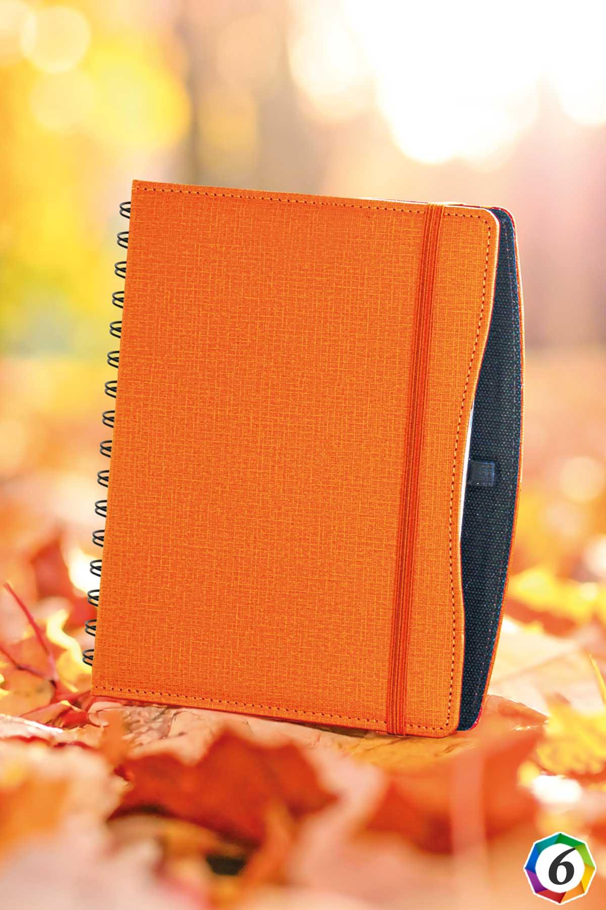 2026 Baskılı Gizli Spiralli Uygun Günlük Ajanda-PB1270