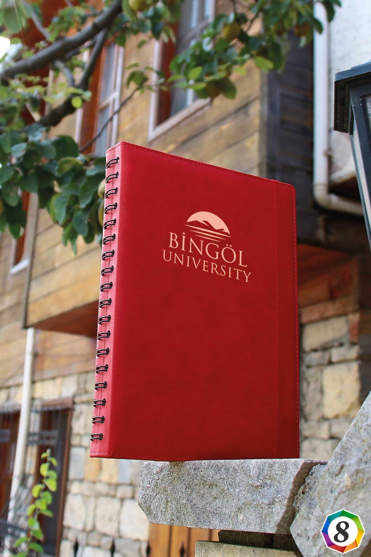 2026 Tarihli Gizli Spiralli Baskılı Günlük Ajanda-PB1271