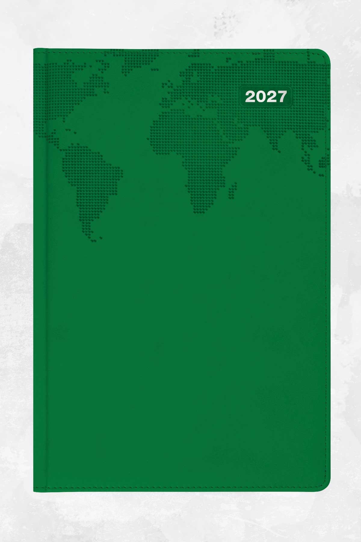 2027 Promosyon Harita Desenli Günlük Ajanda-PB1259