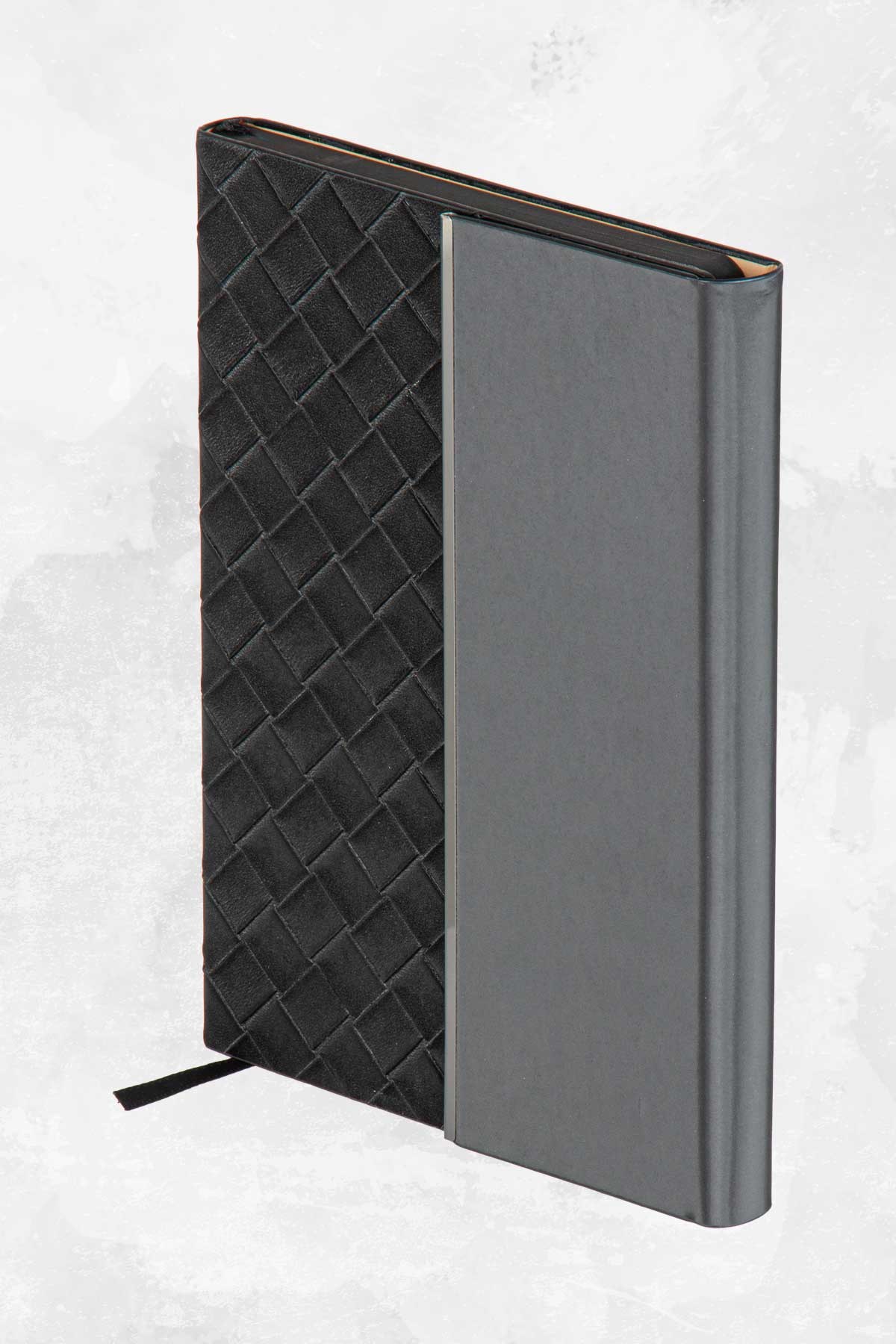 Hasır Desen Termo Deri Kapak Defter-PB1305
