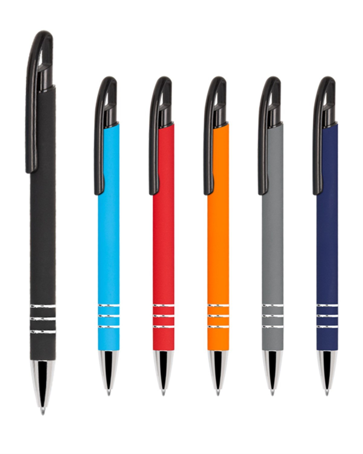 PB1535-Rubber Gövde Tükenmez Kalem