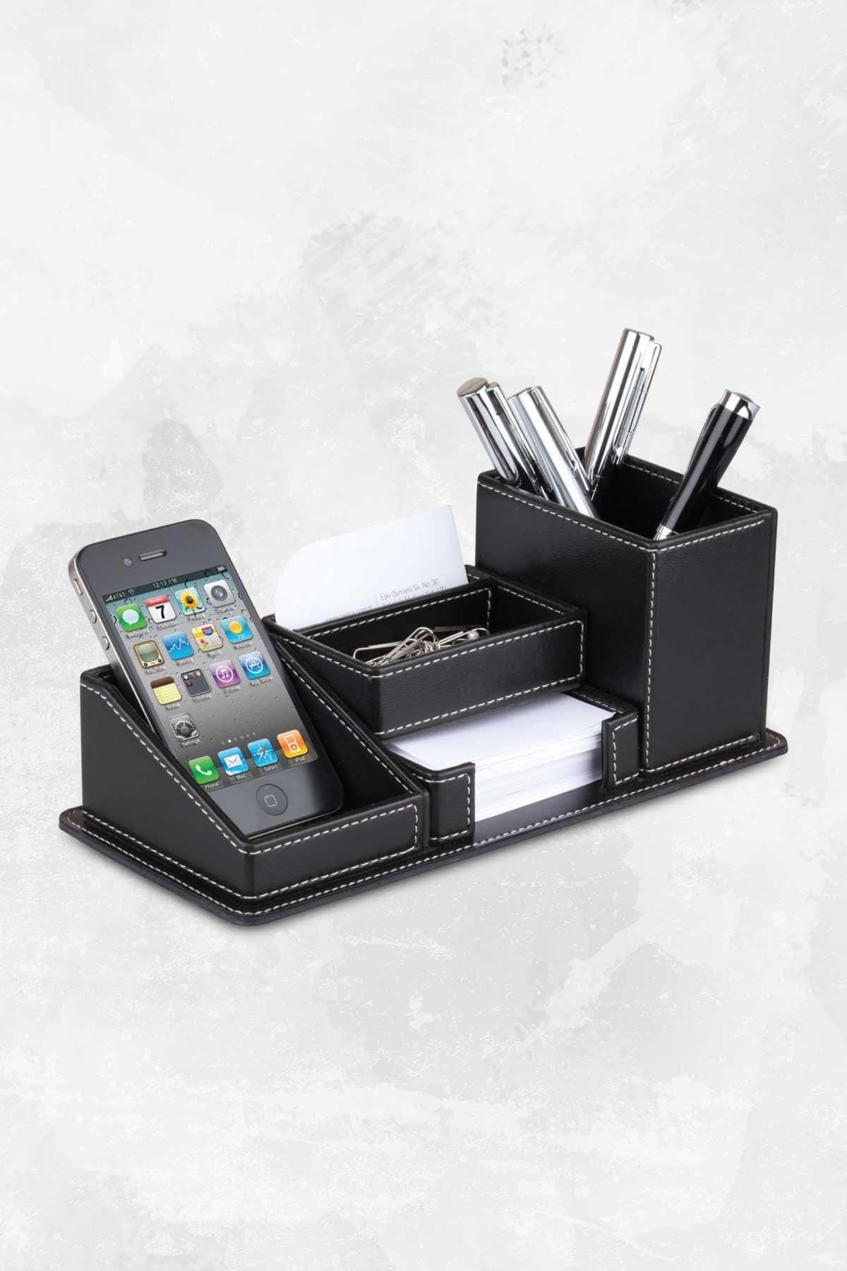 PB2412-Masaüstü Suni Deri Organizer