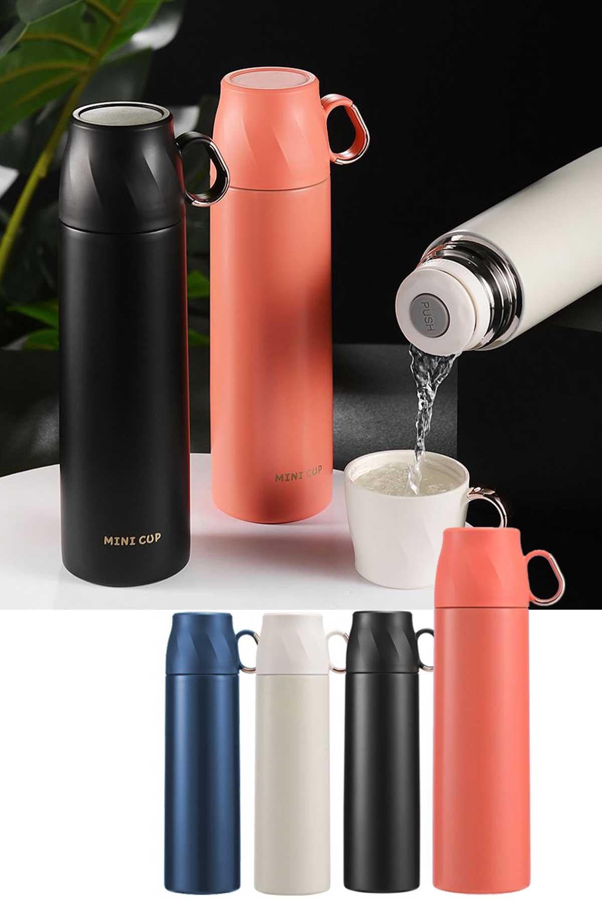 Promosyon Baskılı Paslanmaz Termos Bardak - 500ml-PB2521