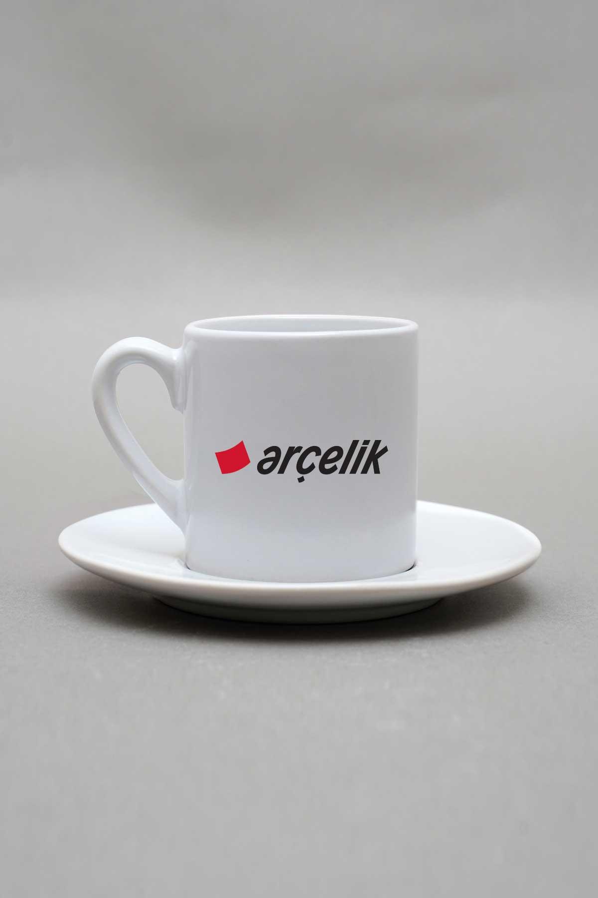 Promosyon Baskılı Porselen Kahve Fincanı-PB2364