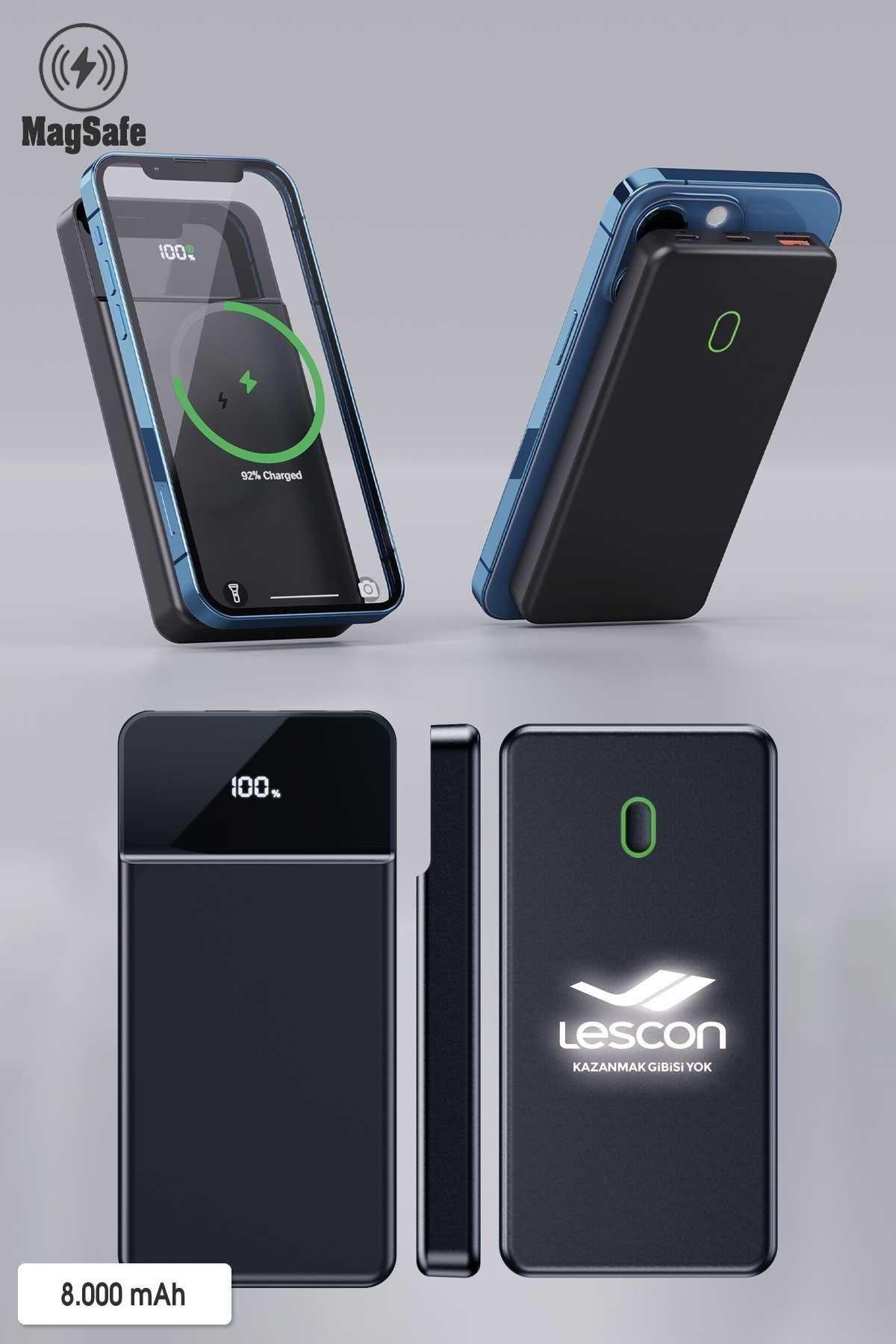 Promosyon Baskıya Uygun MagSafe Hızlı Powerbank-PB1142